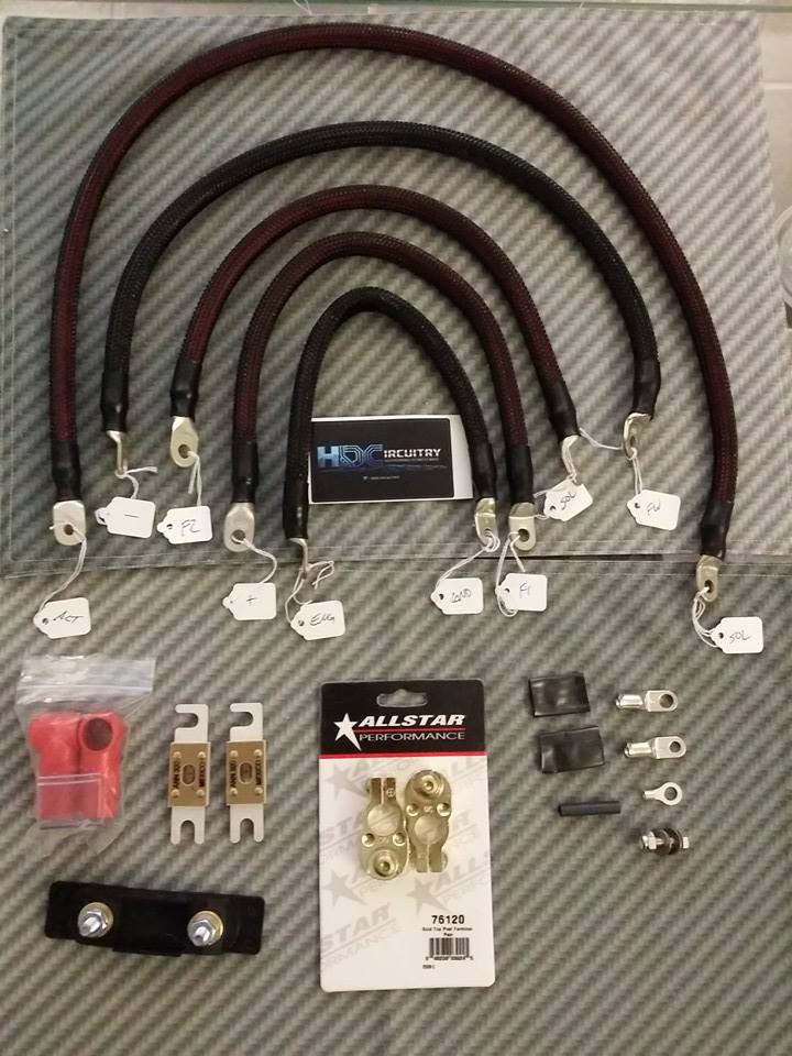 HDC "Big 3" Battery Cable Upgrade Kit