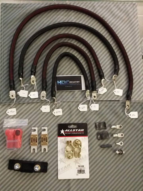 HDC "Big 3" Battery Cable Upgrade Kit