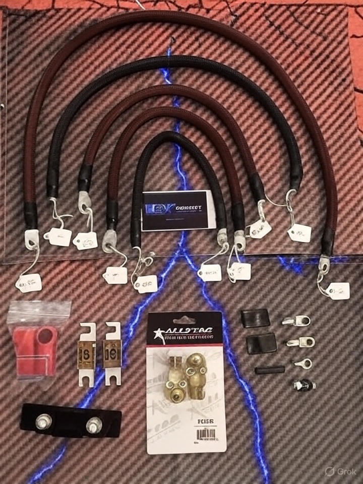 HDC "Big 3" Battery Cable Upgrade Kit